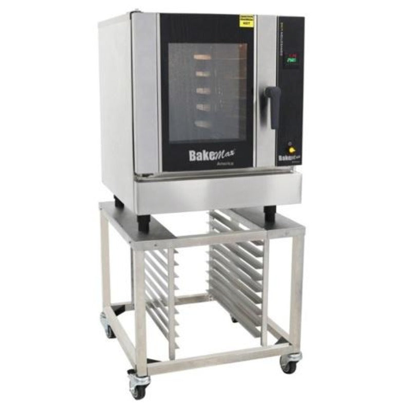 Steam convection oven showcasing modern cooking technology, emphasizing efficiency and versatility.