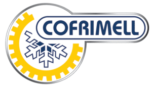 Cofrimell logo featuring elegant typography and Italian design elements, symbolizing craftsmanship and innovation.