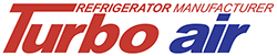 Turbo Air Commercial Refrigeration logo with a focus on quality, service, and sustainability.