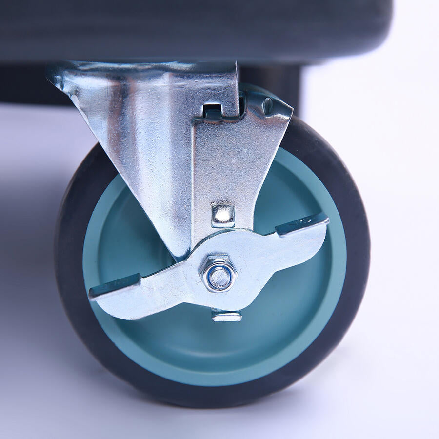 Omcan Insulated Ice Caddy with Sliding Lid and 125lb / 57kg Capacity