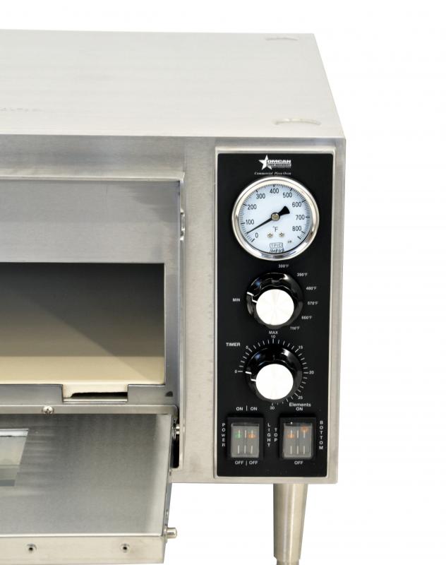 Omcan Countertop Double Quartz Pizza Oven