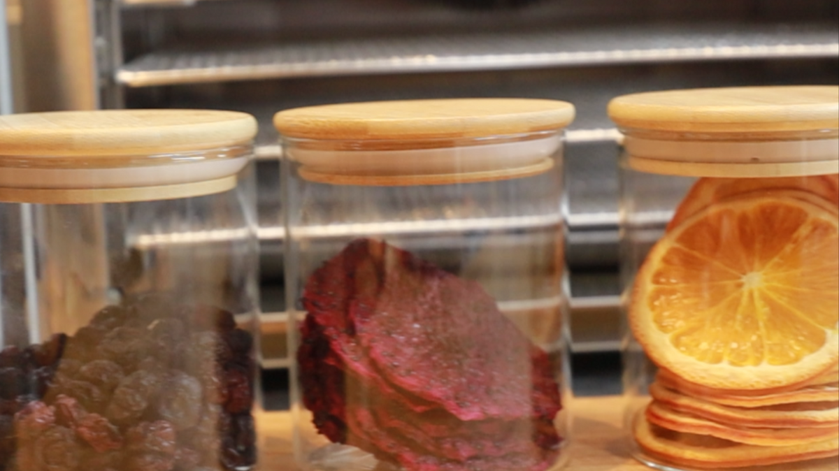 Omcan 12 Trays Stainless Steel Food Dehydrator w/ Digital Control