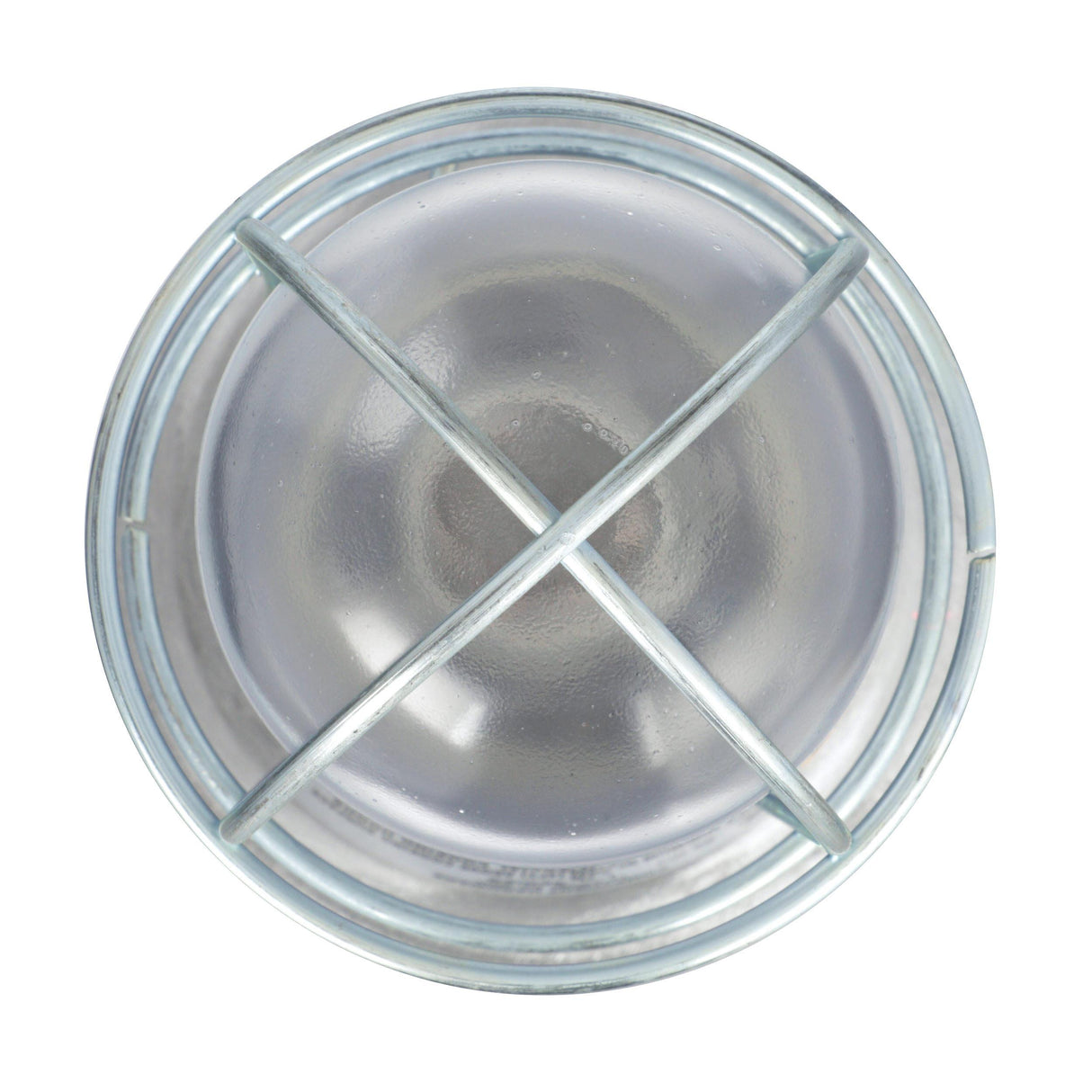 Component Hardware L55-1024-CSA - 100W Surface Mount CSA Approved Incandescent Hood Light With Clear Coated Tempered Glass Globe And Wire Guard