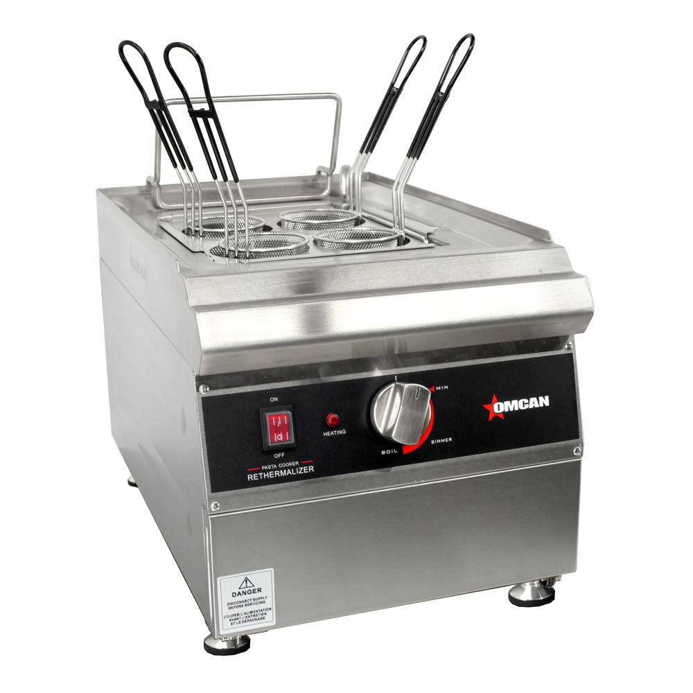 Omcan Single Tank Pasta Cooker with 9L Capacity