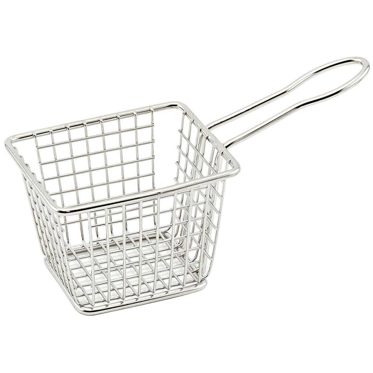 Winco FBM-433T - Mini Serving Basket - Rectangular, 4"L x 3"W x 3"H