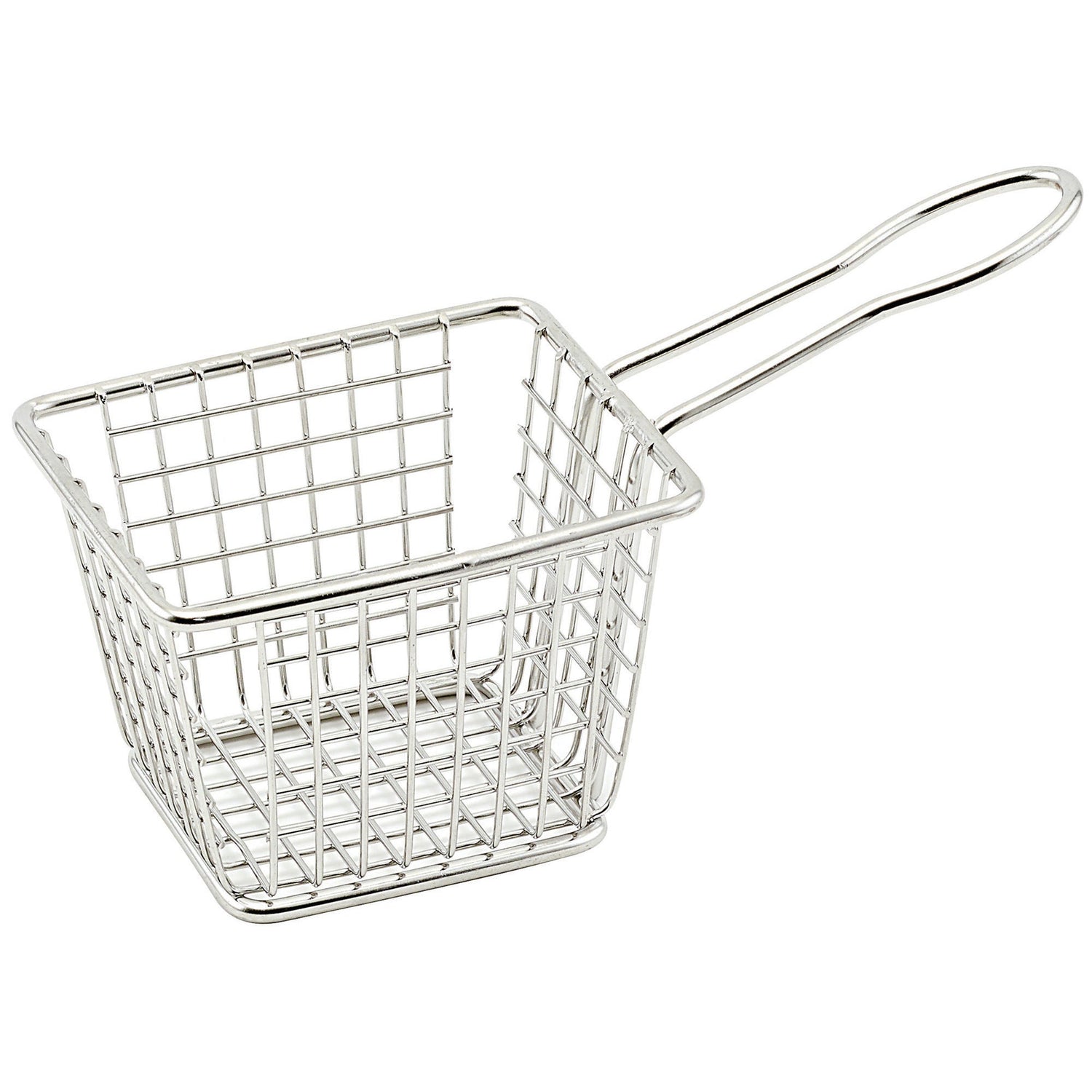 Winco FBM-433T - Mini Serving Basket - Rectangular, 4"L x 3"W x 3"H