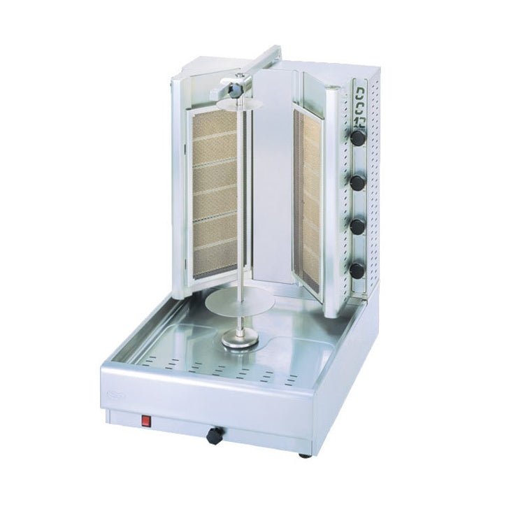 Visvardis Turbo Gas Shawarma & Gyro Machine 145 Lb - DG12V N - VRS Restaurant Equipment & Supply Store