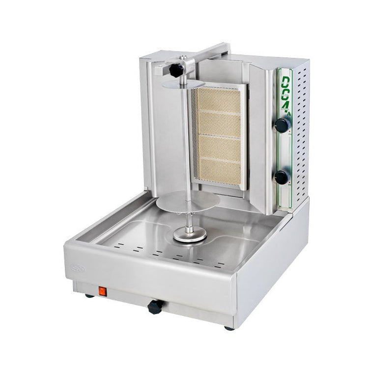 Visvardis Gas Shawarma & Gyro Machine 70 Lb - DG4A N - VRS Restaurant Equipment & Supply Store