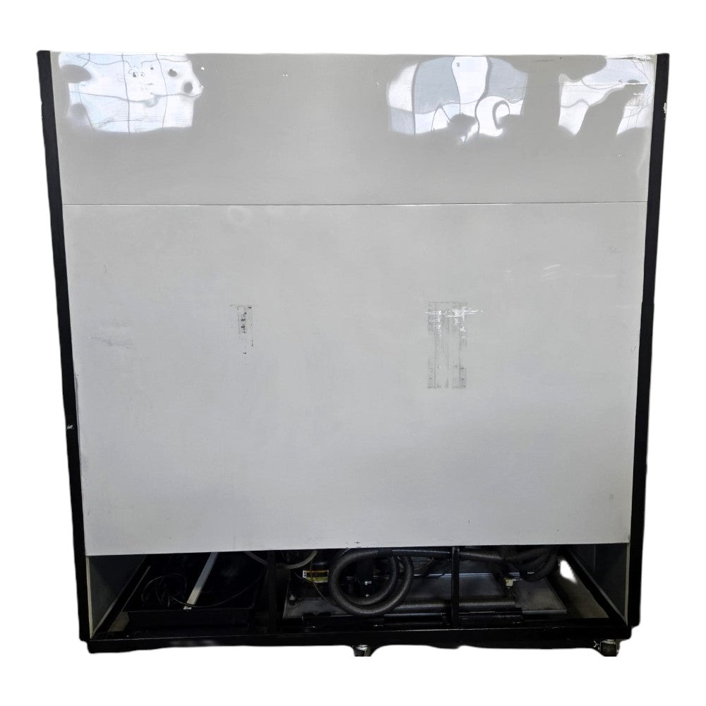 TRUE GDM-72F Upright Freezer - 3 Glass Door - Cosmetic Scratch Left Side