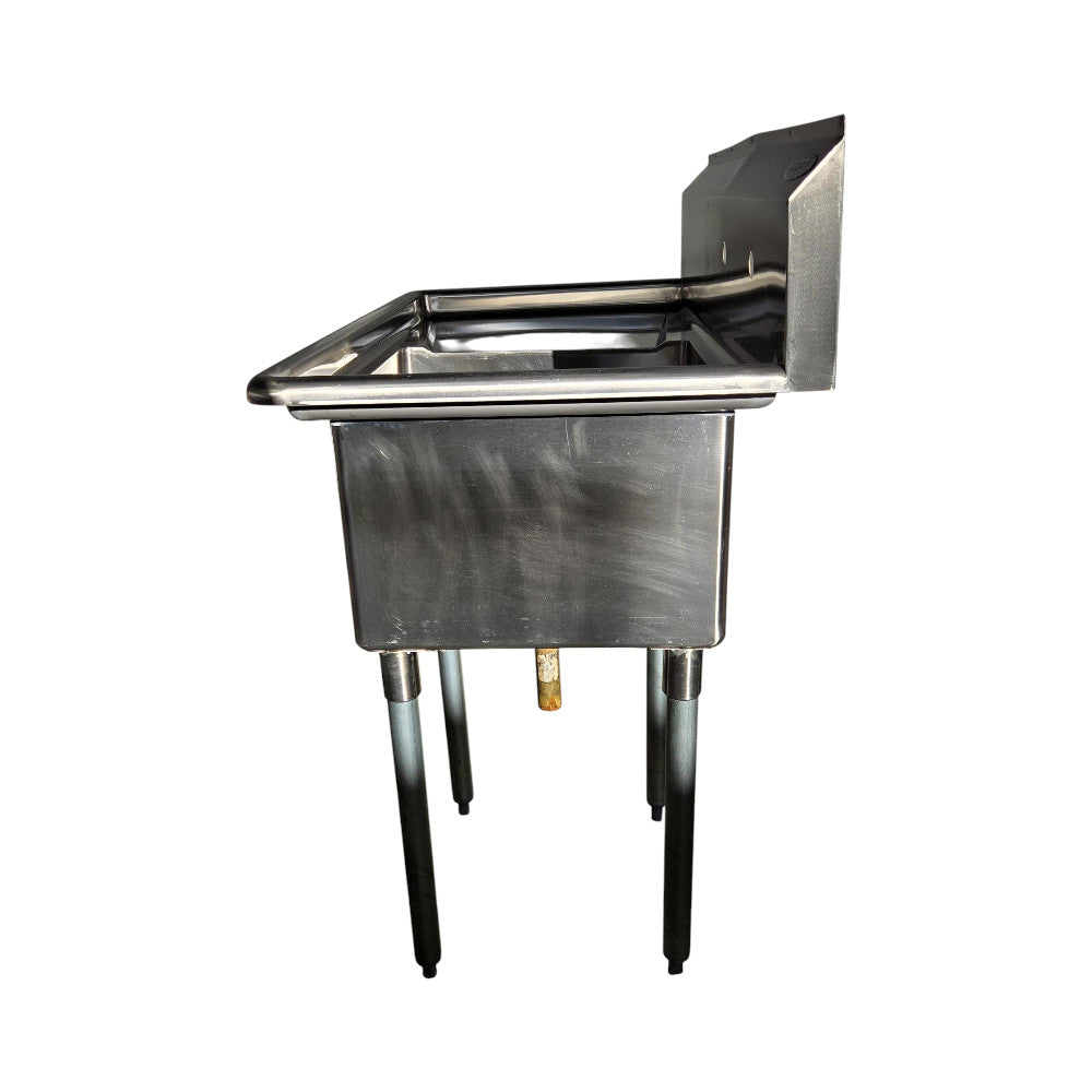Mix Rice MRSA-1-L Stainless Steel Compartment Sink