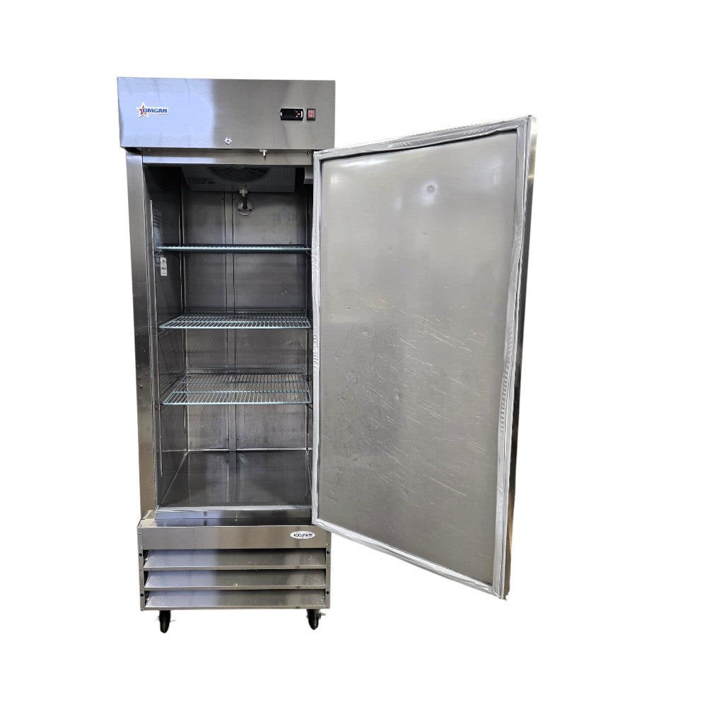 Omcan CFD-1FF-HC Freezer - Upright - 1 Solid Door - Cosmetic Damage