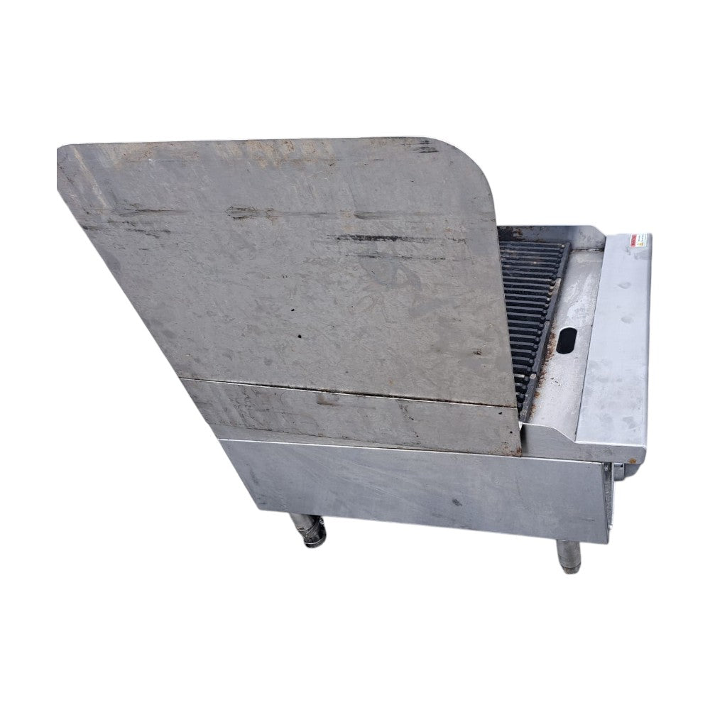 Atosa ATCB-24 Nat/Propane Char Rock Charbroiler - 24 inch