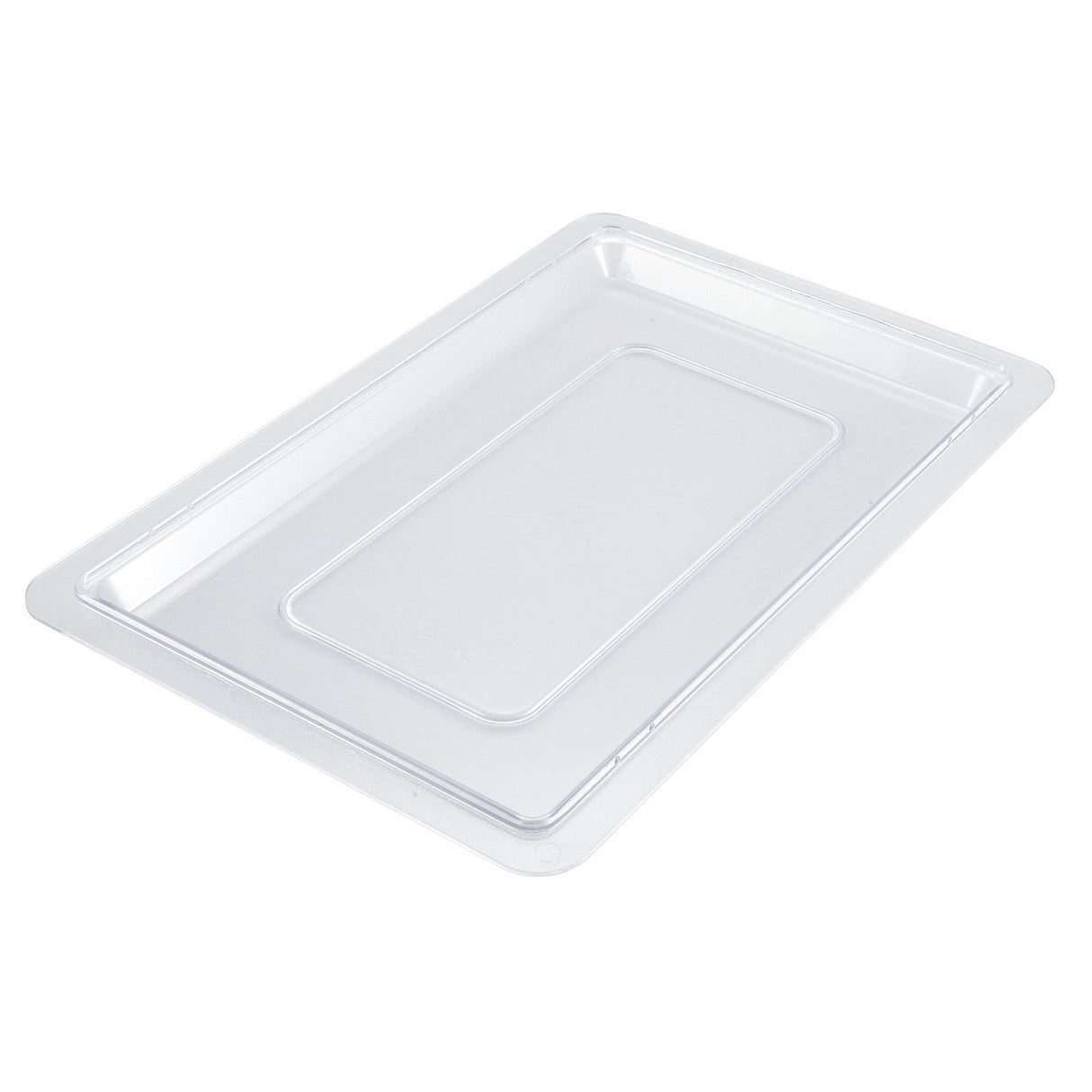 Winco PFSH-C - Cover for Half-Size PFSH-Series, Heavyweight Clear Polycarbonate