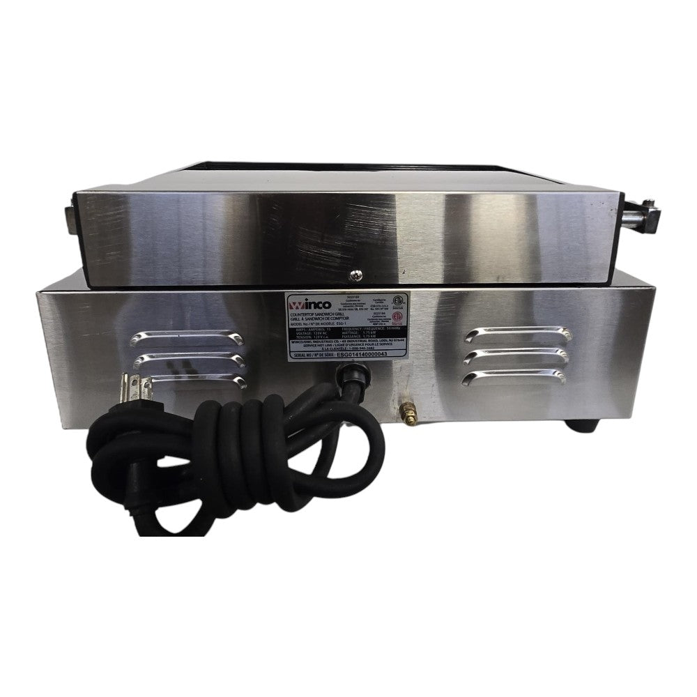 Winco ESG-1 Panini/Sandwich Grill