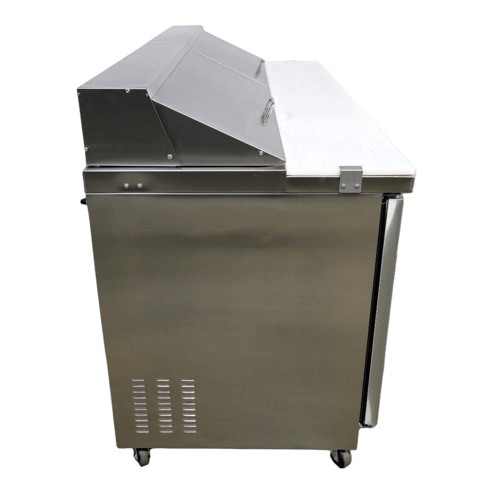 Arctic Air AST72RZ Refrigerated Mega Top Prep Table - 3 Door
