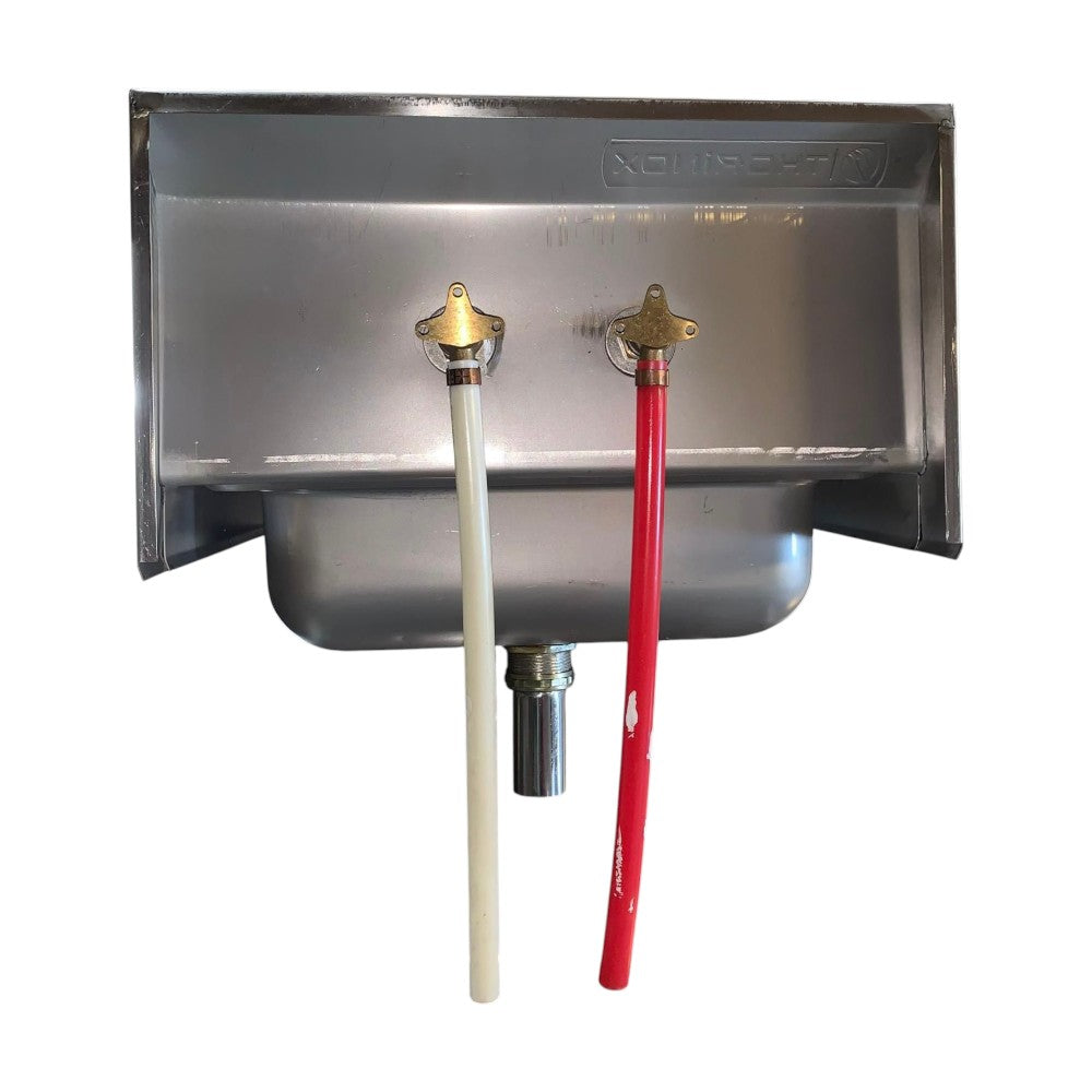 Thorinox THS-5G Hand Sink with Splash Guard and Faucet - 17 x 15.5 x 14