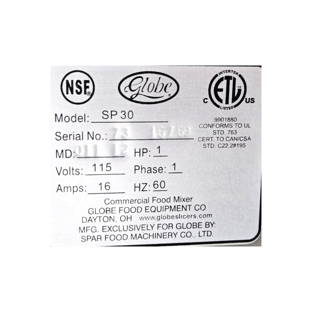 Globe SP30 Mixer