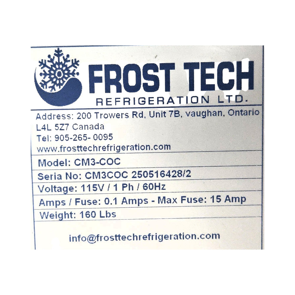 Frost Tech CM3-COC Cash Counter