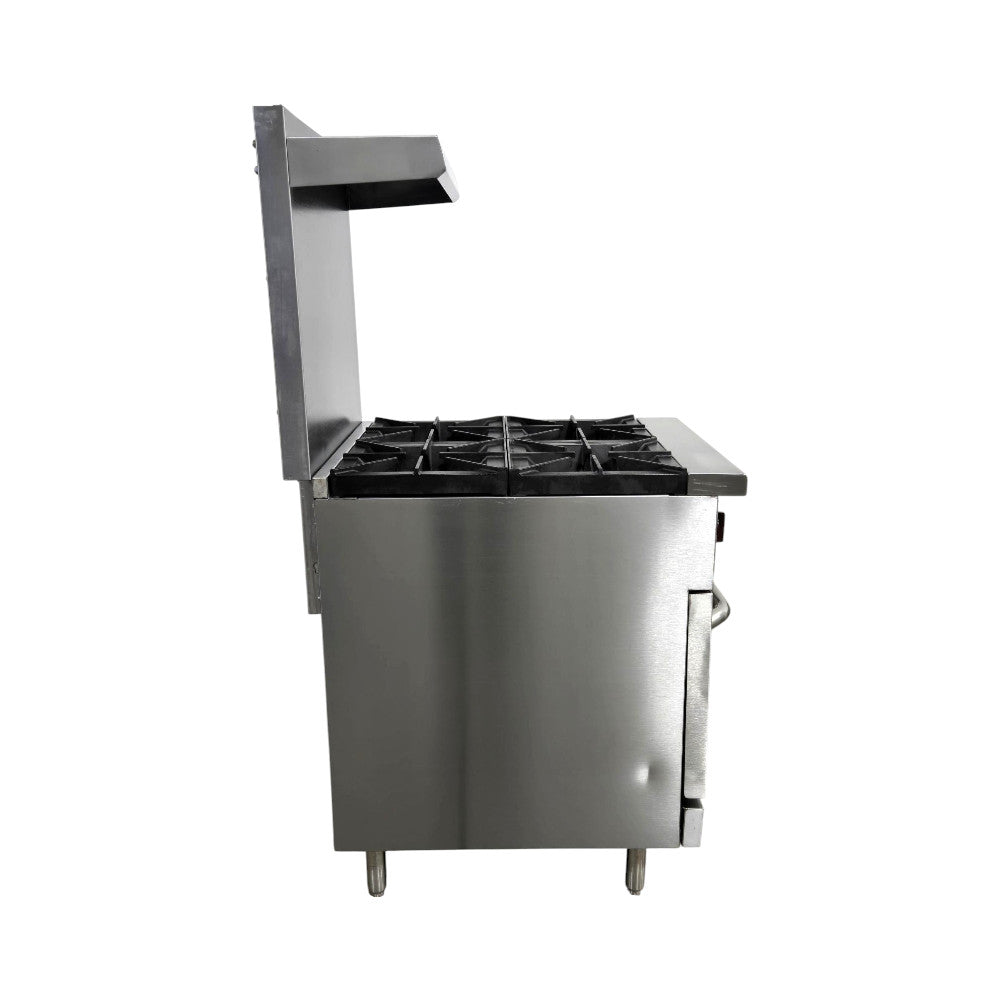 Vulcan SX-24 4 Burner Range with Standard Oven - Natural Gas