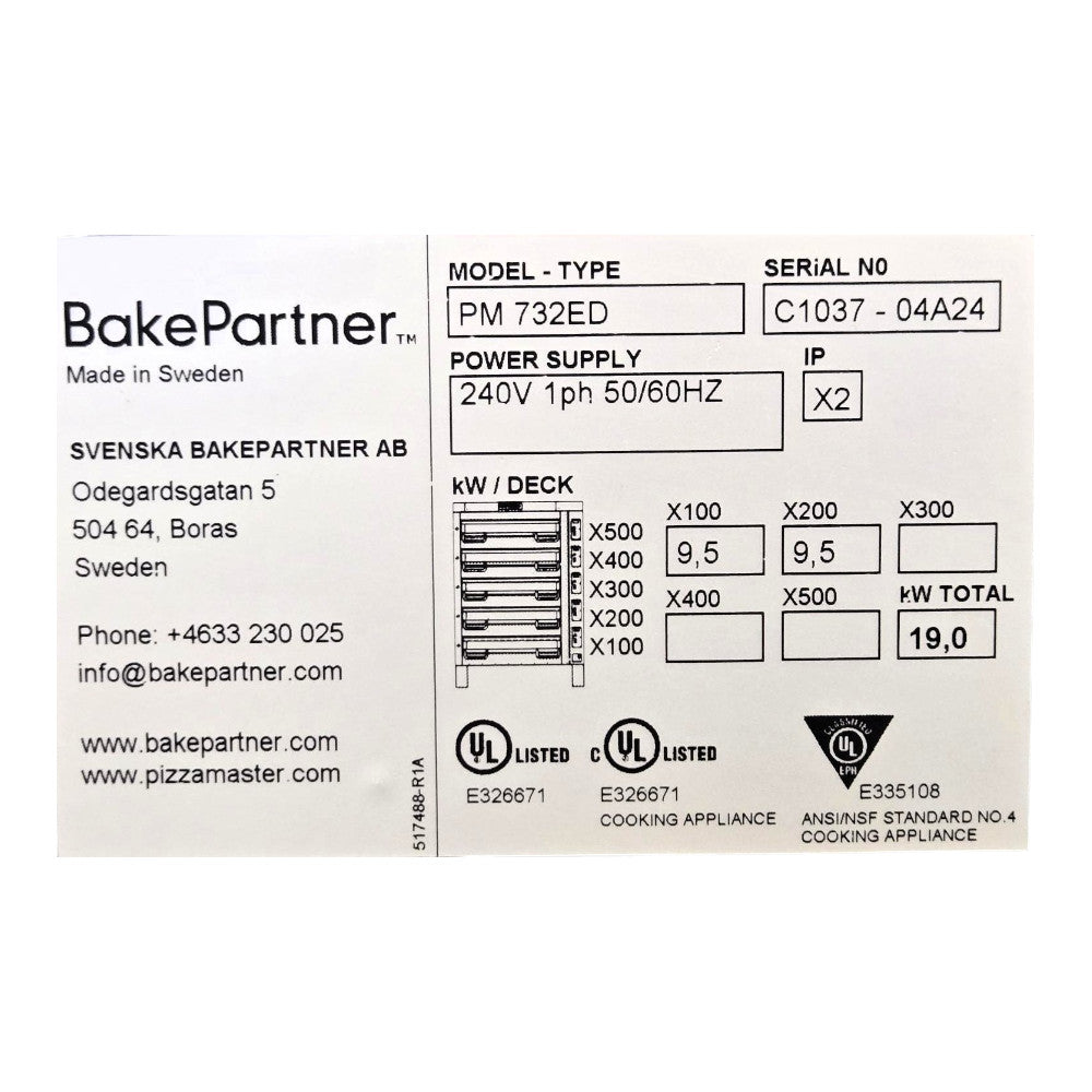 Pizza Master PM 732ED Electric Pizza Oven