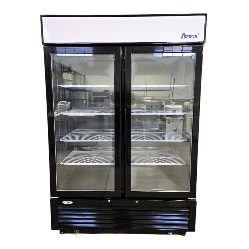 Atosa MCF8721ES Upright Freezer - 2 Glass Door