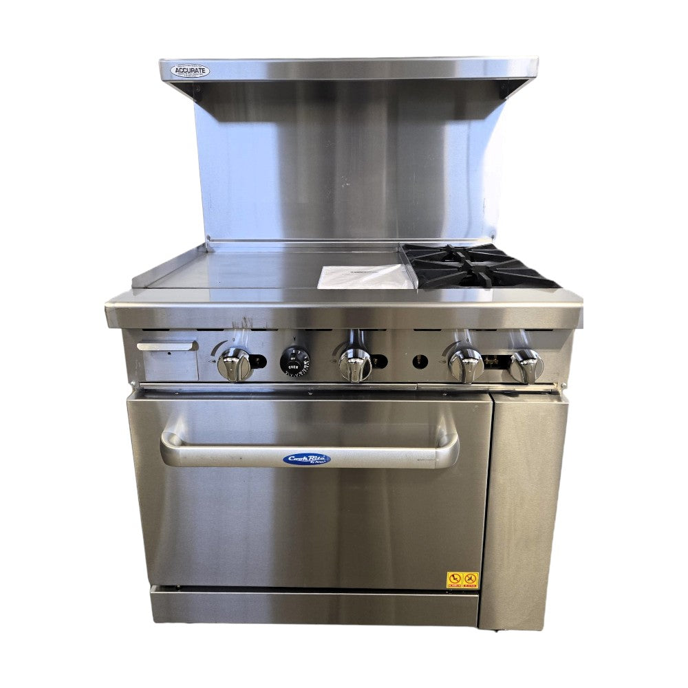 Atosa AGR-2B-24GL Range - Natural Gas - 36 inch