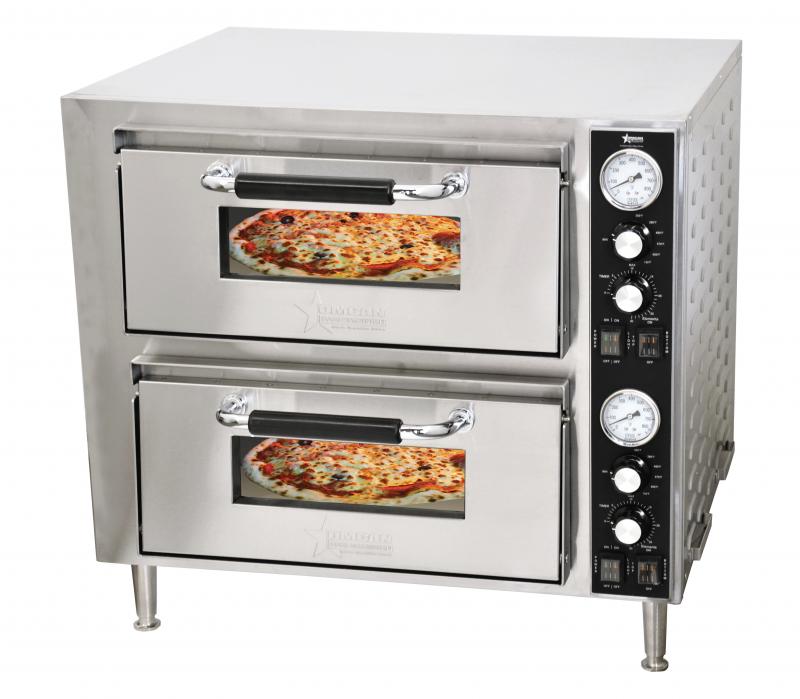 Omcan Countertop Double Quartz Pizza Oven