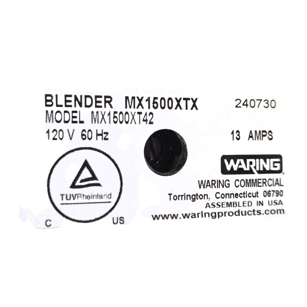 Waring MX1500XT42 Blender