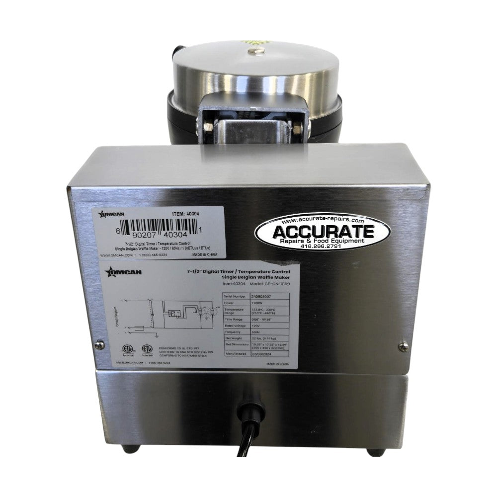 Omcan 40304 Waffle Maker