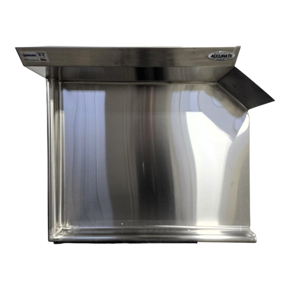 Omcan 28474 Clean Dish Table - Left Side