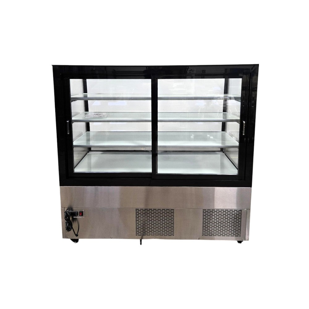 EFI CGSM-6057 Display Case - Square Glass - 59 inch