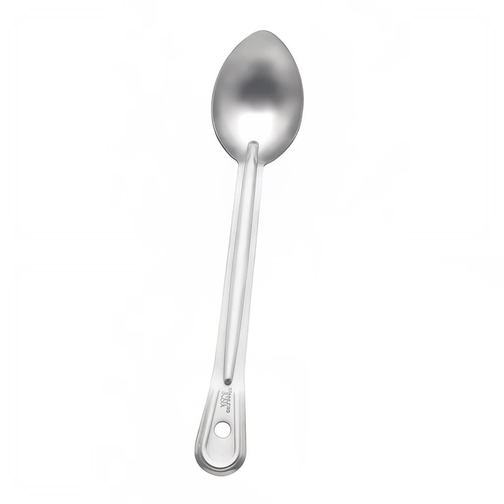 Browne 4770 Renaissance Solid Serving Spoon, 15 in, Stainless Steel