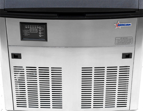 Omcan 26″ Ice Maker Machine with 80 lb. Ice Bin – Ice Yield 210 lb./day, Energy Star