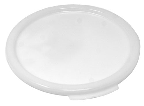 Omcan Polypropylene White Cover for 6 Qt and 8 Qt Food Storage Containers
