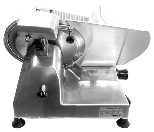 Omcan 12″ Belt-Driven Meat Slicer – 0.33 HP, 110 V