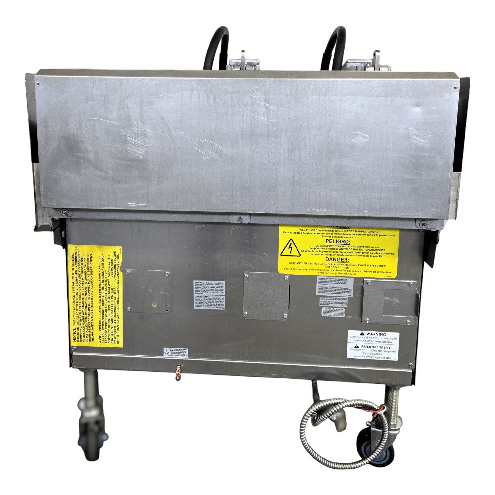 Garland XPG36-2L Clamshell Griddle with Thermostatic Contols - Natural Gas