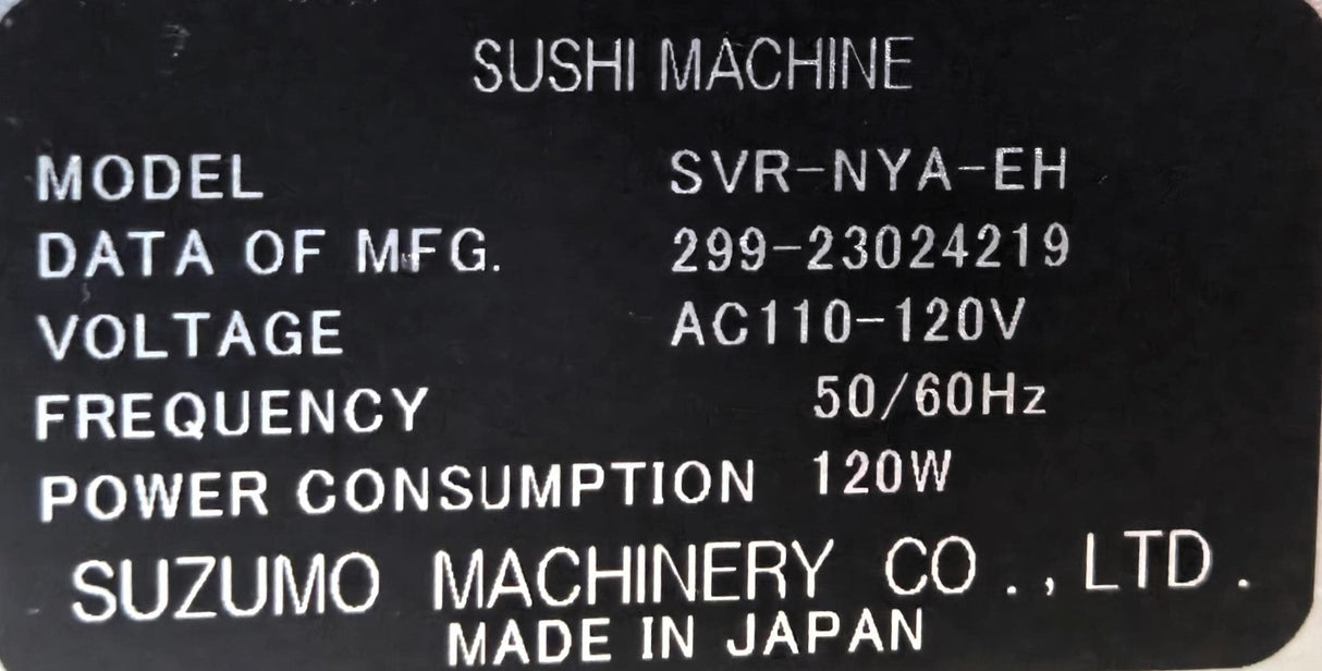 Suzumo SVR-NYA-EH Rice Sheet Maker