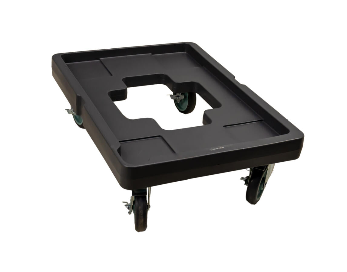 Omcan Gray Food Carrier Dolly with Cargo Strap