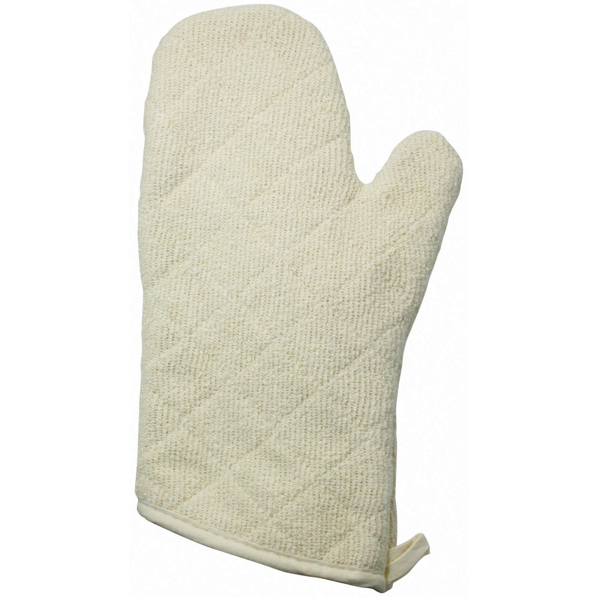 Winco OMT-13 - Oven Mitt, Terry Cloth, Silicone Lining - 13"