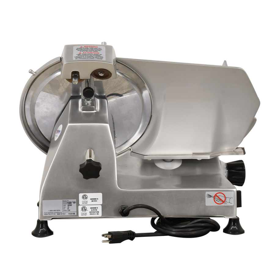 Trento 12″ Belt-Driven Meat Slicer – 0.35 HP, 120 V