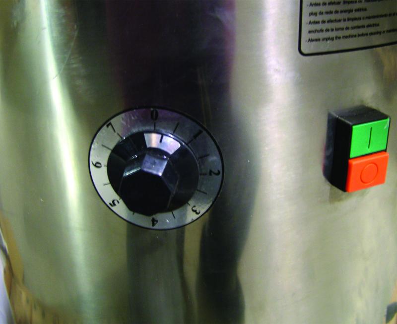 Omcan 55 lb. Heavy Duty Potato Peeler – 110 V, 1 HP