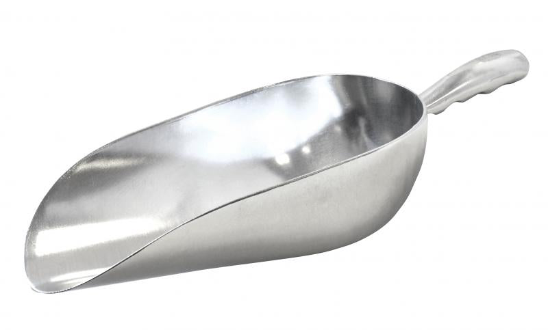 Omcan 85 oz One-Piece Aluminum Scoop with Round Bottom