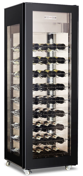 Omcan 26" Single Zone Wine Cooler with 81 Bottle capacity