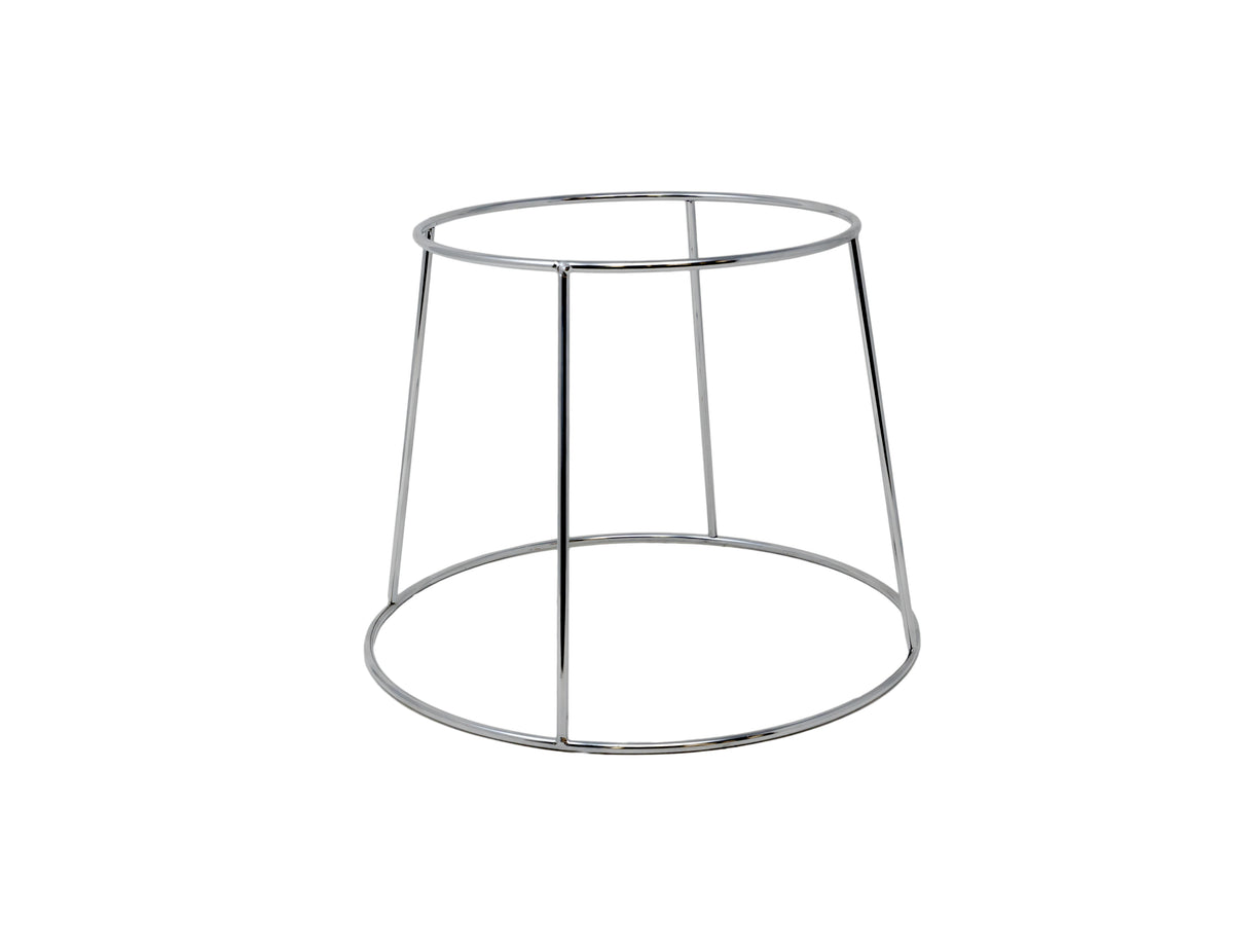 Omcan 7" Chrome-Plated Steel Pizza Riser Stand 80936
