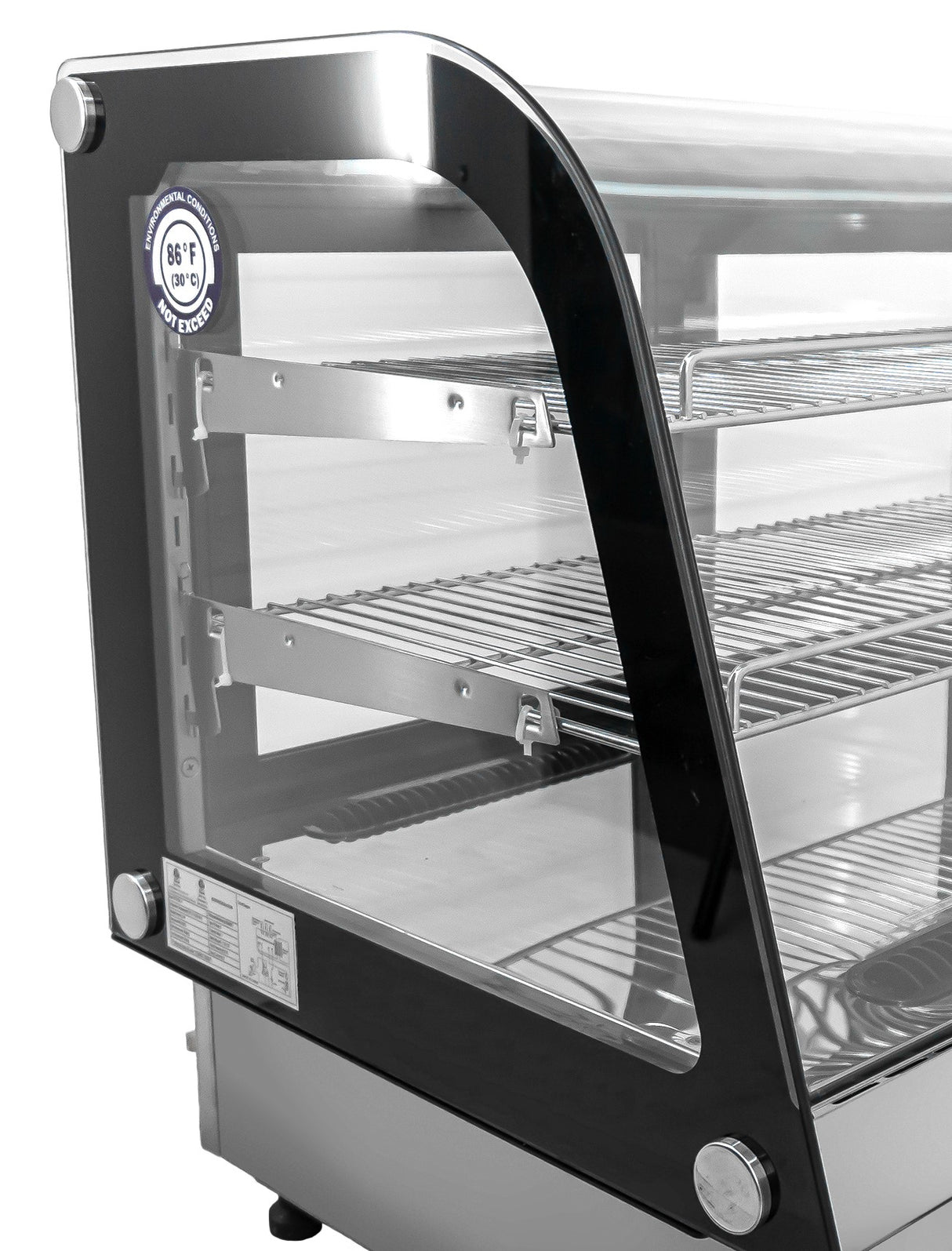 Omcan 28″ Drop-in Refrigerated Showcase 88 Liter (3.11 cu.ft) Capacity