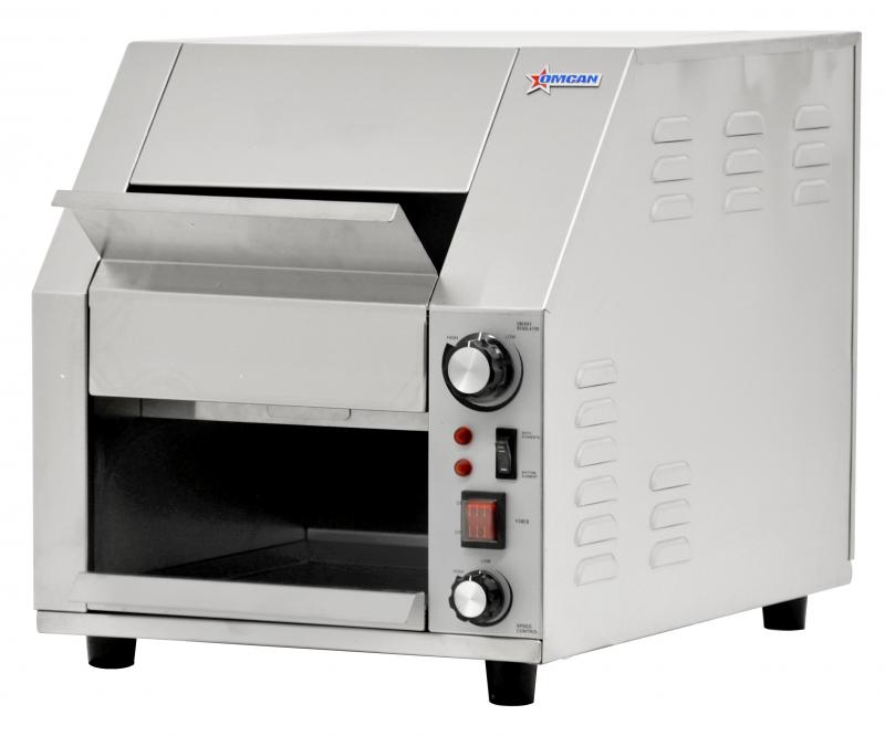Omcan Commercial 10″ wide Conveyor Toaster with 3″ Opening – 120 V, 1800W