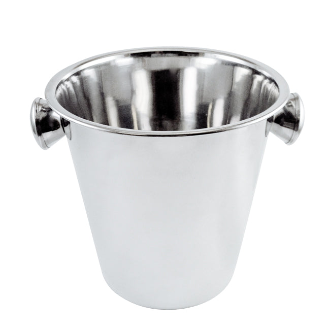 Omcan 80834 - 4 qt Stainless Steel Wine Bucket with Knob Handle