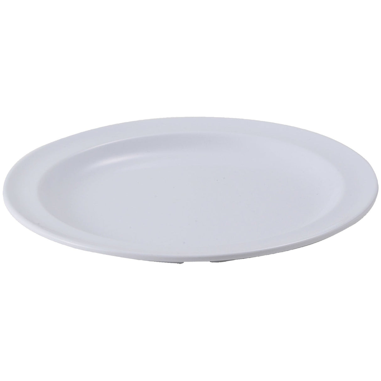 Winco MMPR-10W - Melamine 5" Round Plates - White