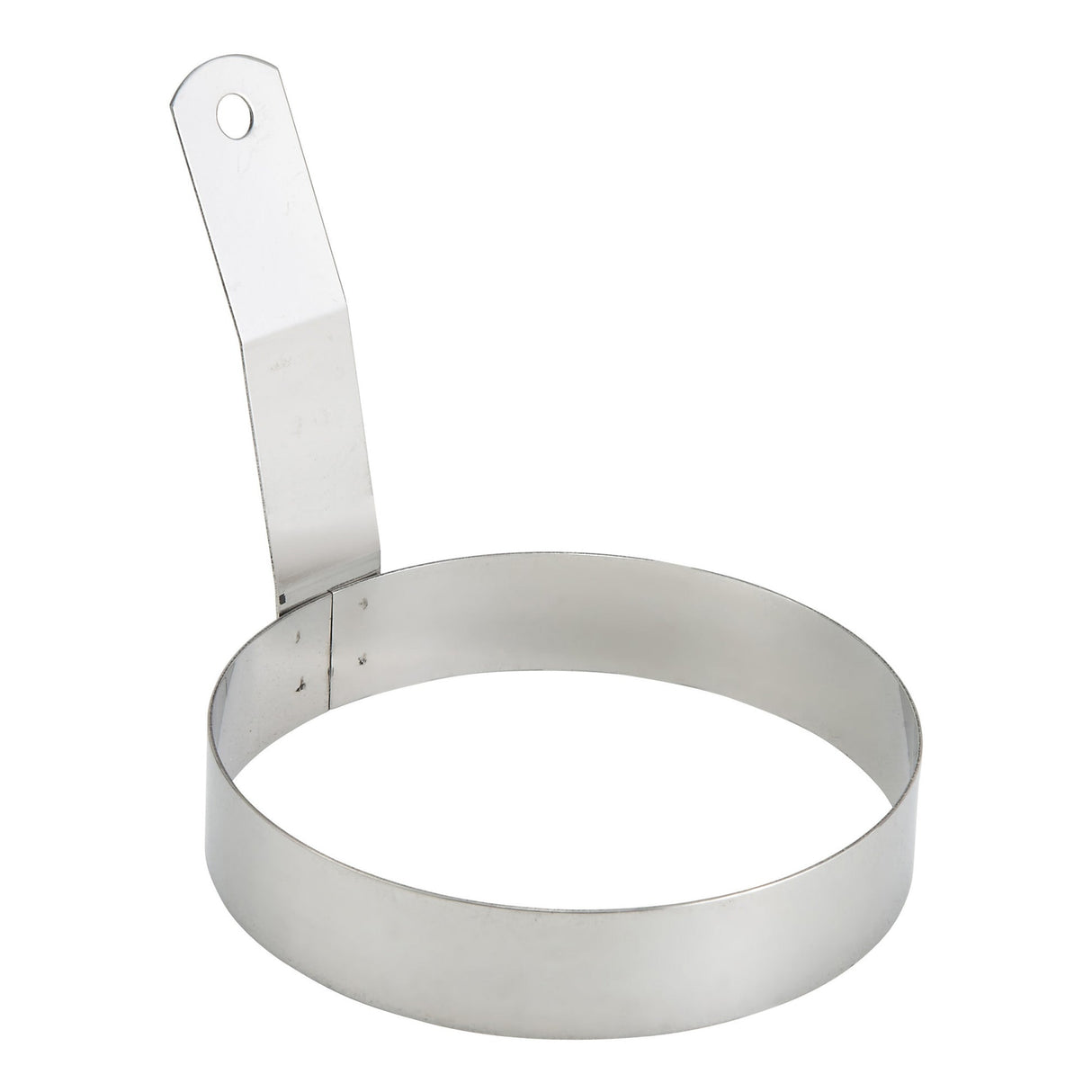 Winco EGR-5 - Round Stainless Steel Egg Ring - 5"