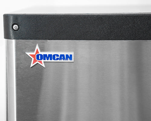Omcan 22″ Ice Maker Machine with 275 lb. Ice bin – Ice Yield 350 lb./day, Energy Star